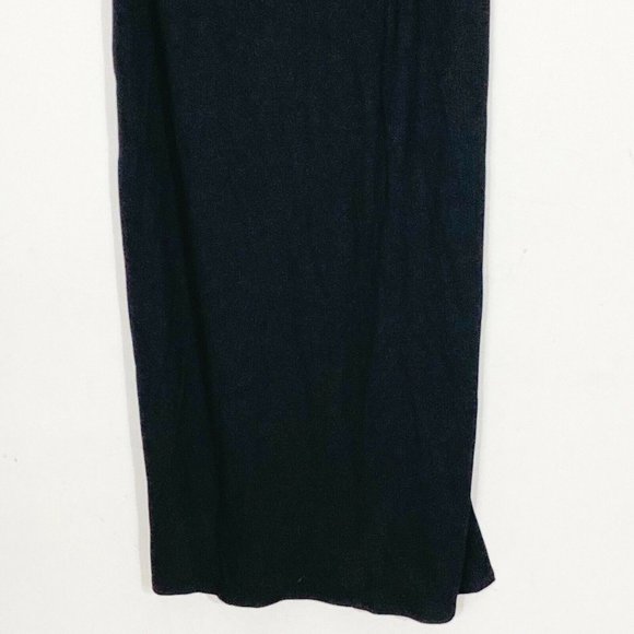 Storq Maternity Black Tank Dress Midi NEW NWOT - Picture 11 of 15